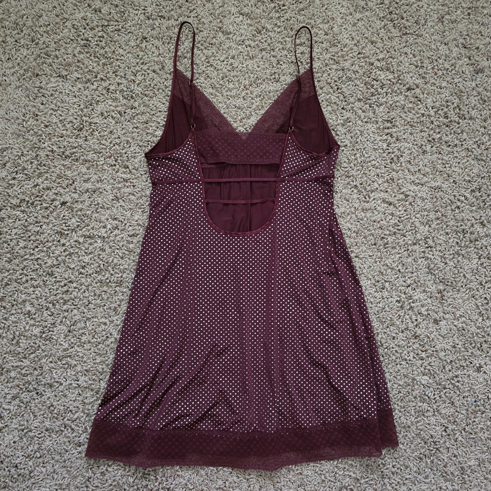 Victoria's Secret Gold Polka Dots Slip Dress - Large - Picture 9 of 10
